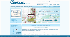 Desktop Screenshot of clintons.ie